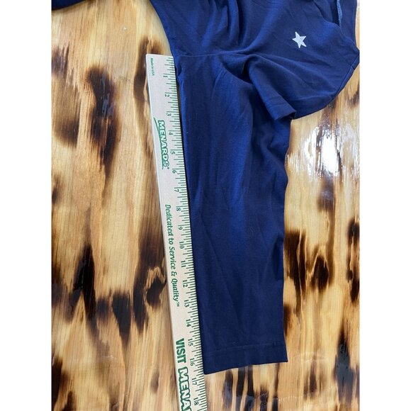 220 Hickory Womens Blue Cardigan Sweater Stars Patriotic Size‎ Large READ - Picture 7 of 12